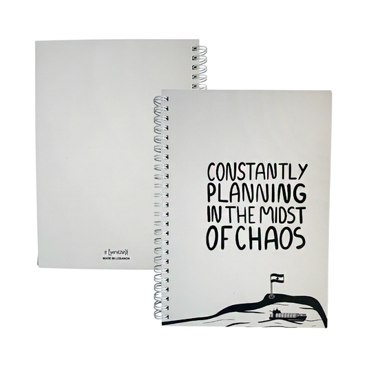 Monthly Planner: Constantly Planning In The Midst Of Chaos