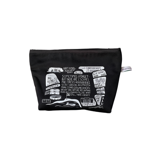 Pouch Big: Beirut In Black & White