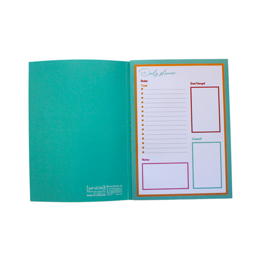 Daily Planner: The Ruler Of التنظيم