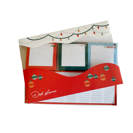 Desk Planner: Planner/Notepad Set