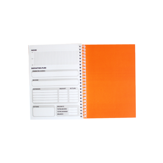 Monthly Planner: Big Plans 3al Tari2