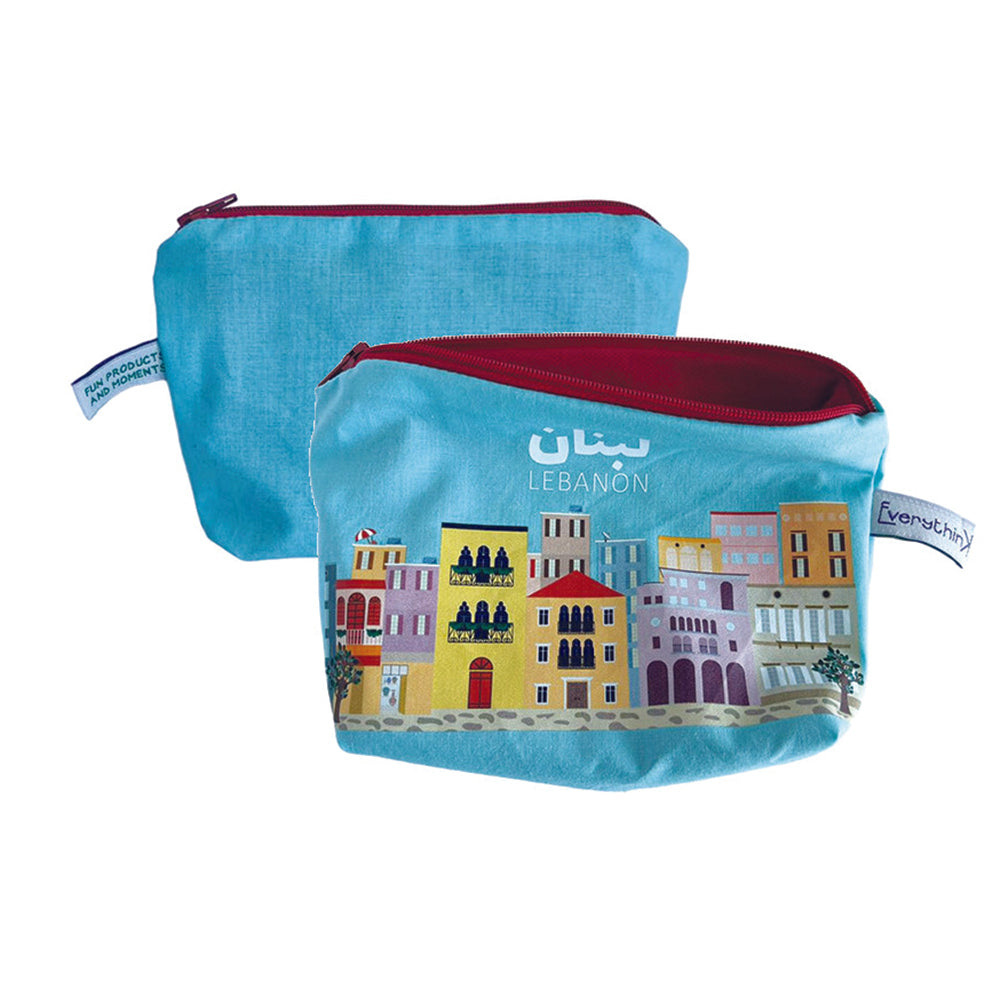 Mini Pouch: Lebanon Cityscapes