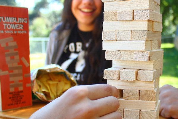 Wooden Game: Tumbling Tower - 3a Sous W No2ta