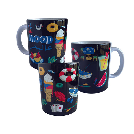 Mug: Mood 3al Ba7er