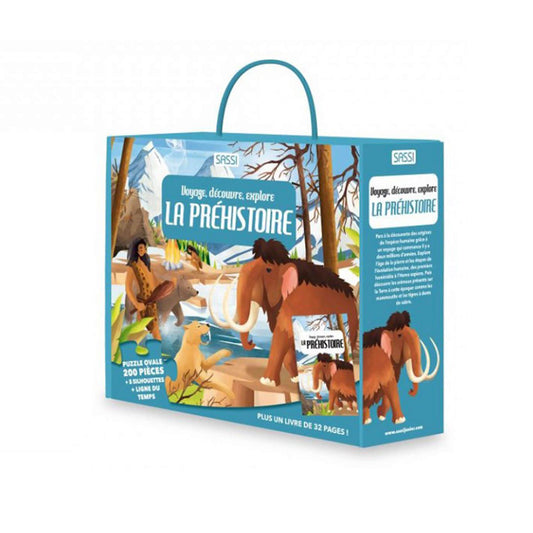 Sassi: Maxi Puzzle Prehistory Box + Book
