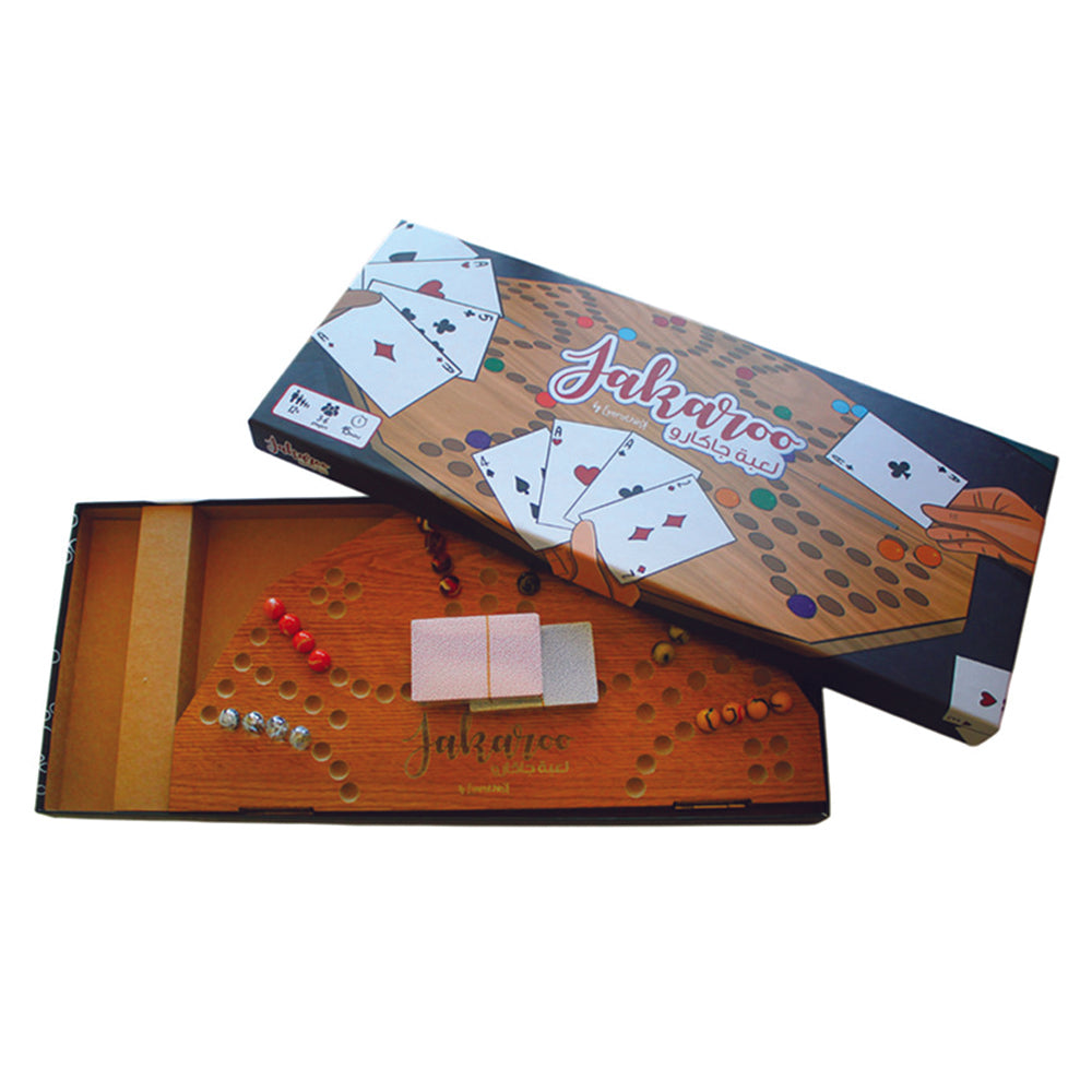 Wooden Game: Jackaroo 6 Players