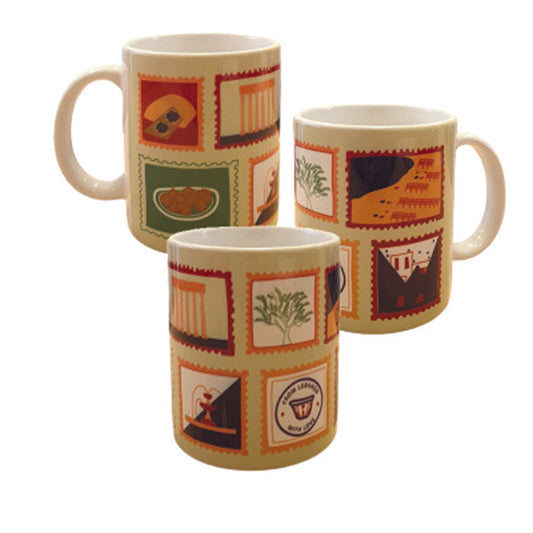 Mug: Lebanese Stamps