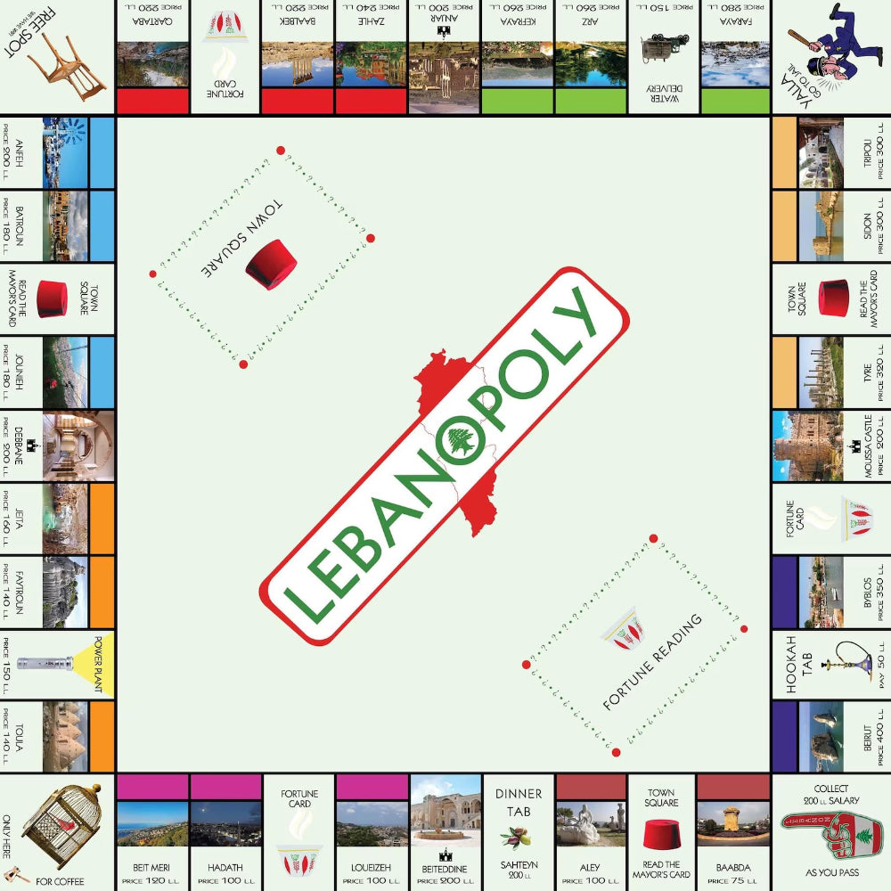 Board Game: Lebanopoly