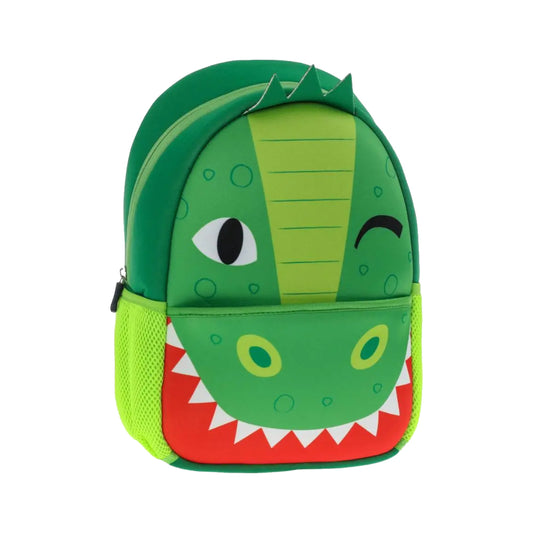 Foamy: Pre-School Green Crocodile Backpack