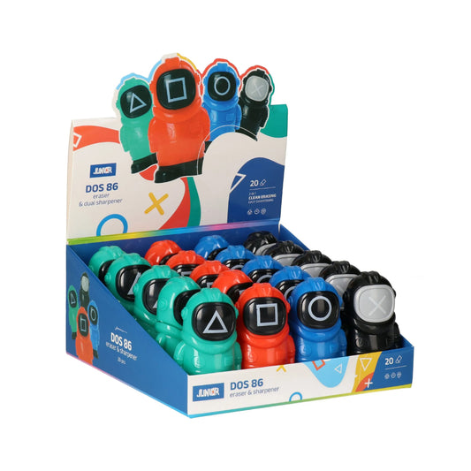 DOS: 86 Eraser & Dual Sharpener
