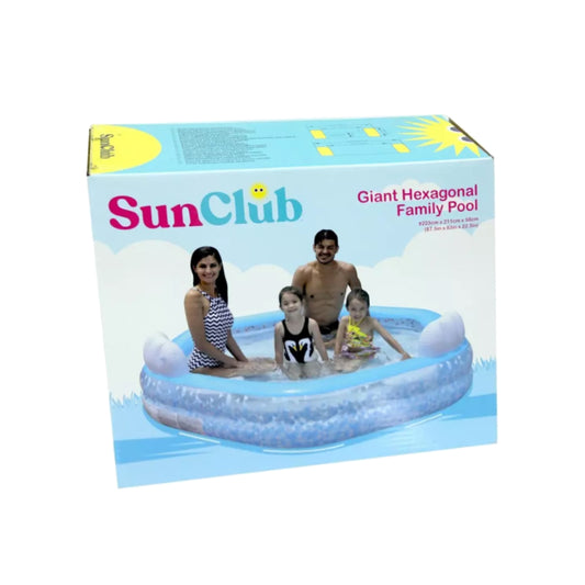 Sun Club: Giant Hexagon family Pool