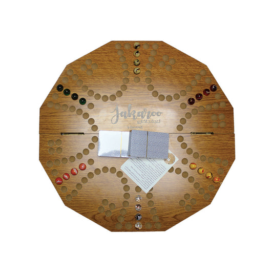 Wooden Game: Jackaroo 6 Players