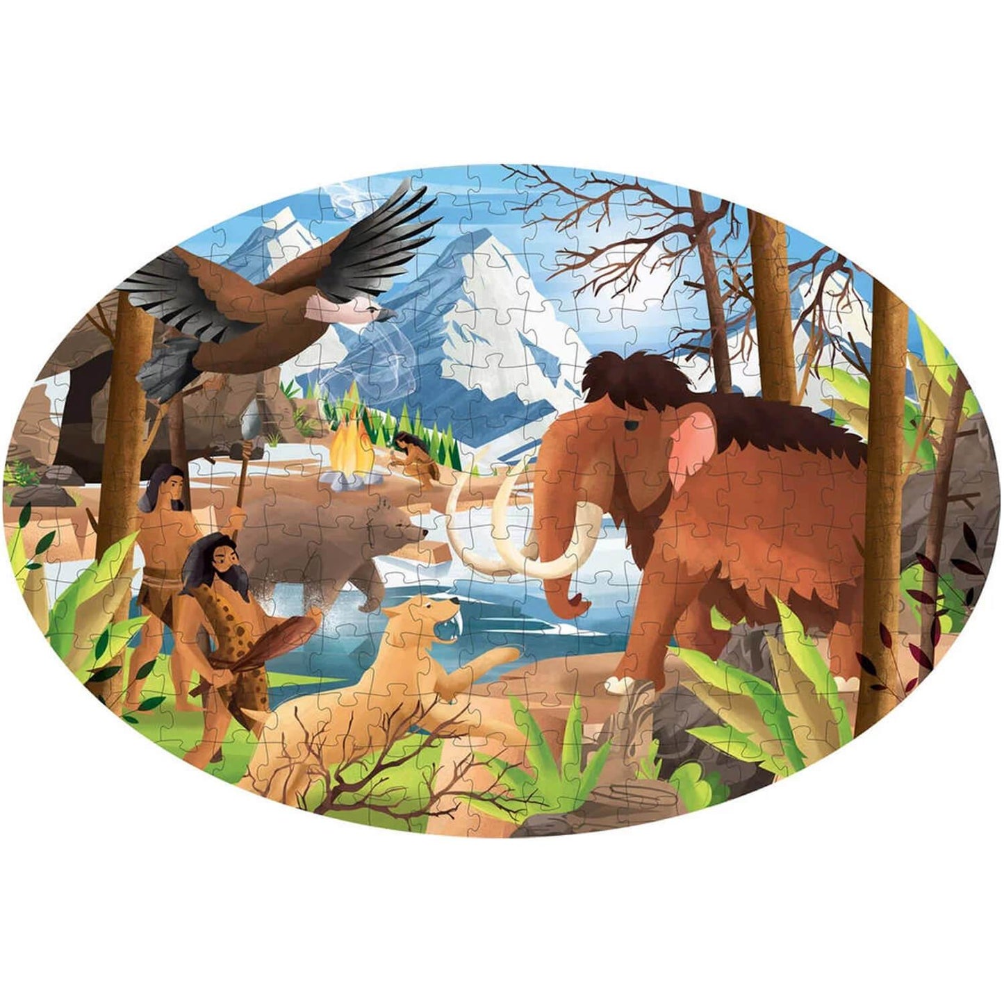 Sassi: Maxi Puzzle Prehistory Box + Book