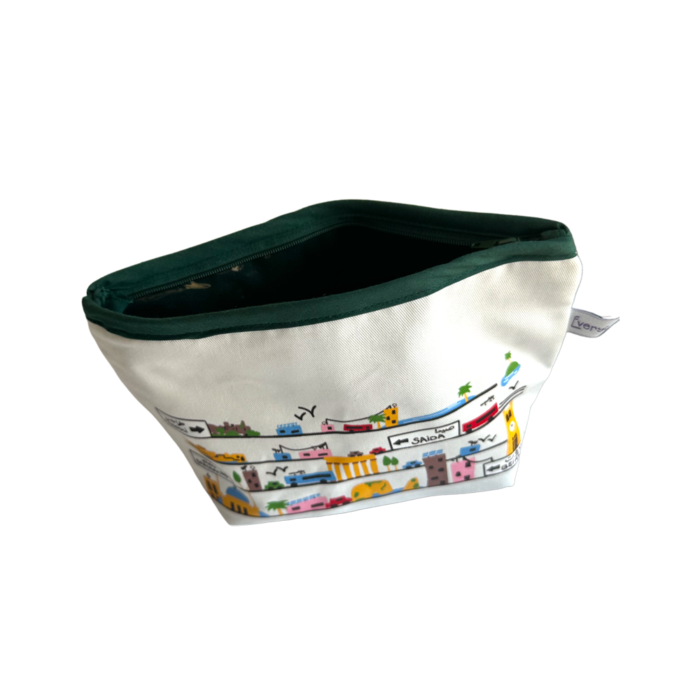 Pouch Big: Meshoire Lebnen