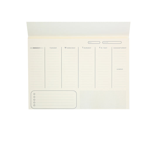 Weekly Planner: Exploring My Organizational Skills