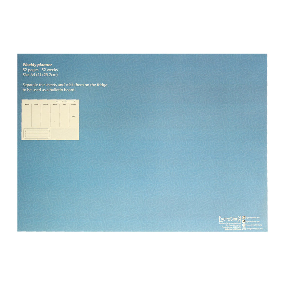 Weekly Planner: Planning تحت الضغط