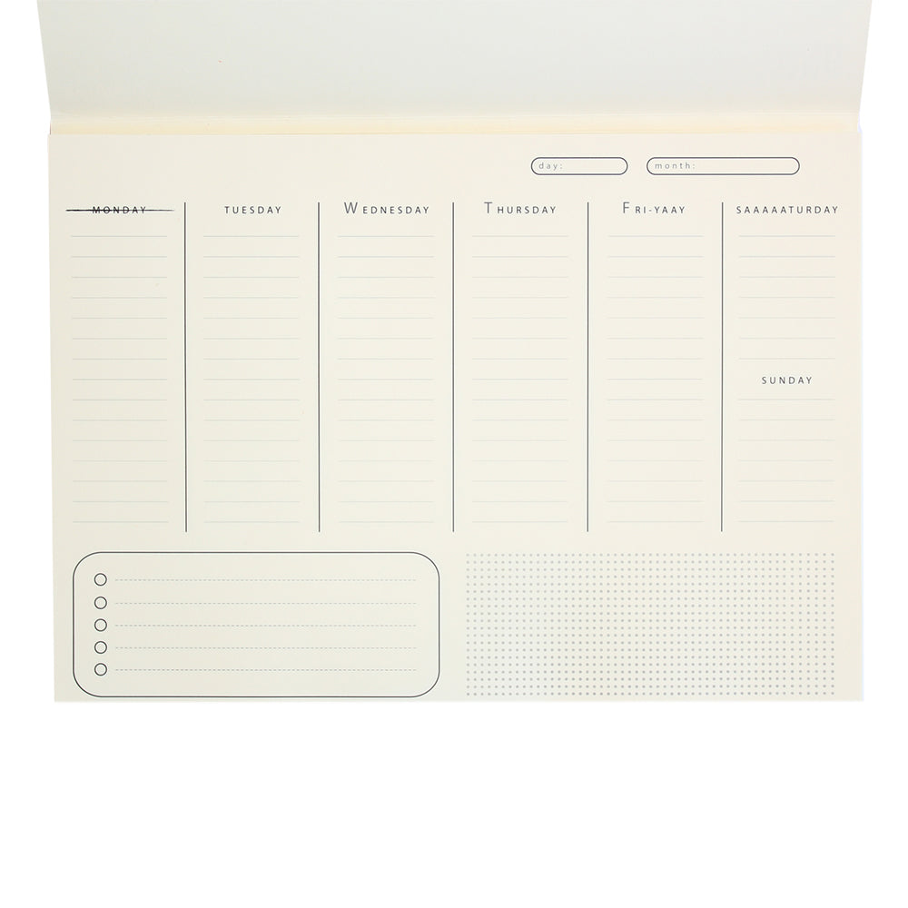 Weekly Planner: Planning تحت الضغط