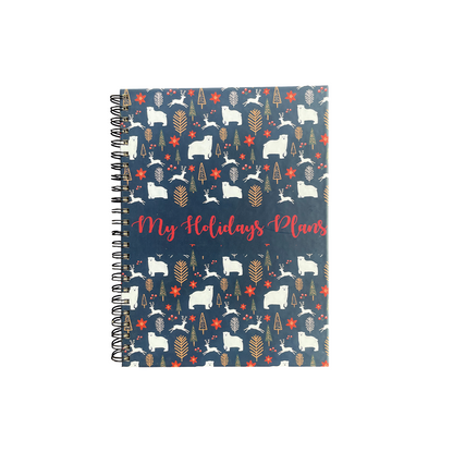 Hardcover Notebook: My Holiday Plans