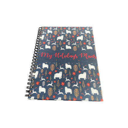 Hardcover Notebook: My Holiday Plans