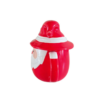 Mug: Jolly Santa Claus with Lid
