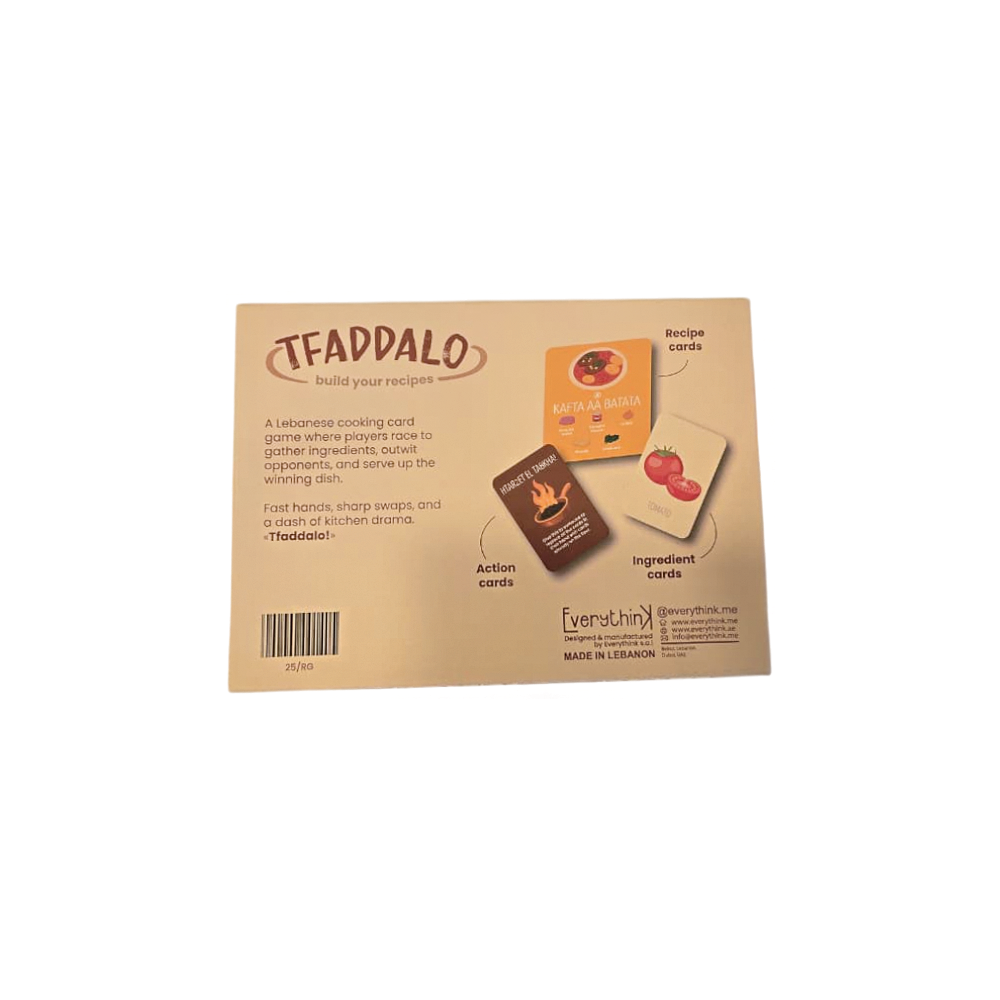 Recipe Game: TFADDALO!!