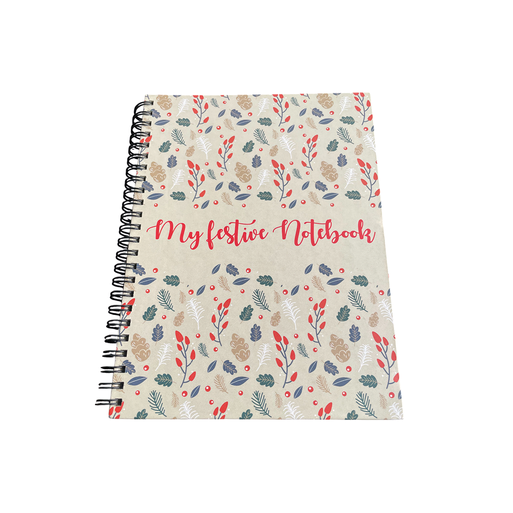 Hardcover Notebook: My Festive Notebook