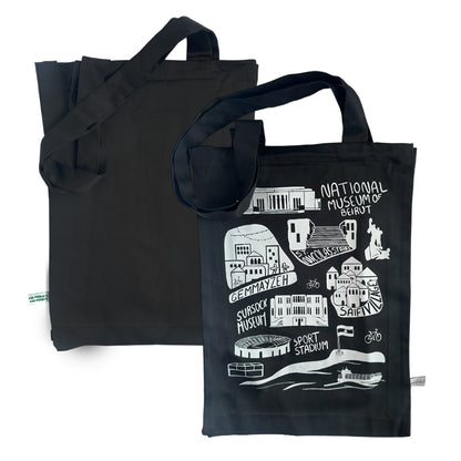 Tote Bag: Beirut in Black & White