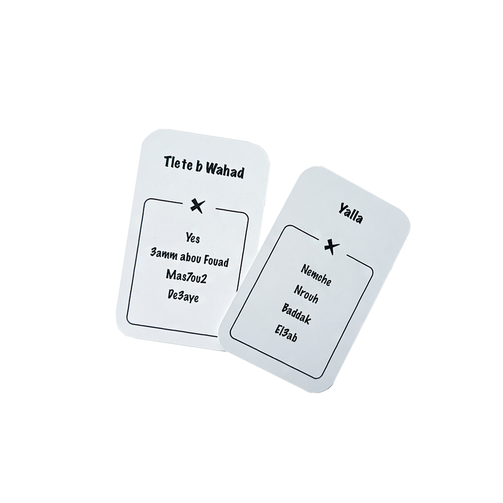 Card Game: El Mamnou3 Marghoub