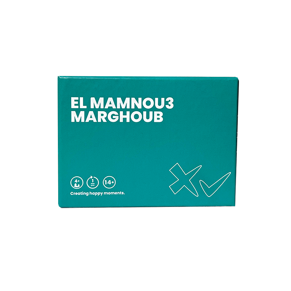 Card Game: El Mamnou3 Marghoub