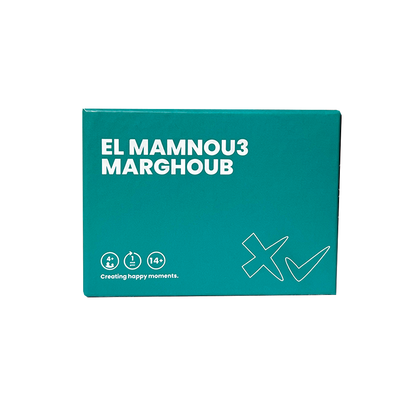 Card Game: El Mamnou3 Marghoub