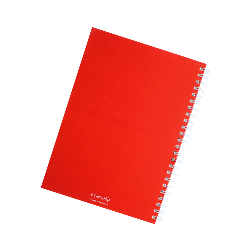 Hardcover Notebook: No فلسفة Allowed