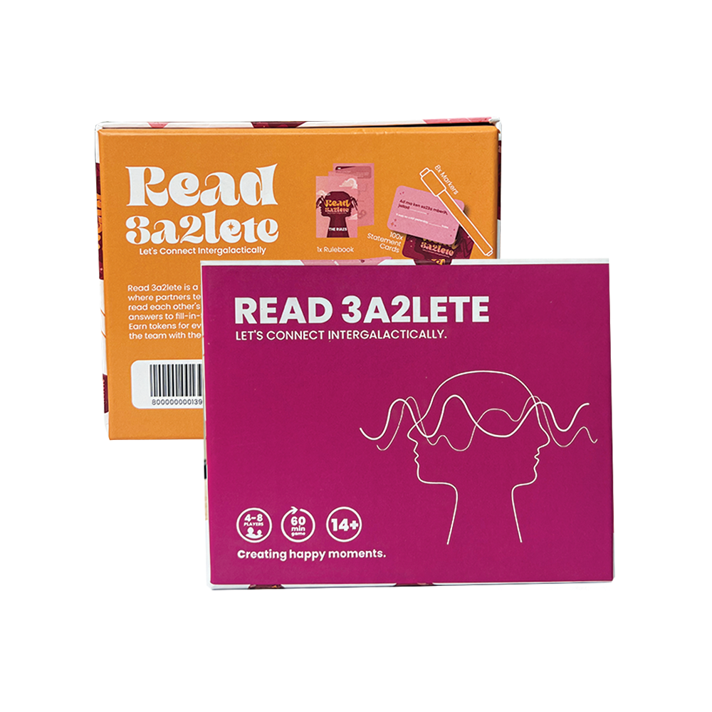 Card Game: Read 3a2lete