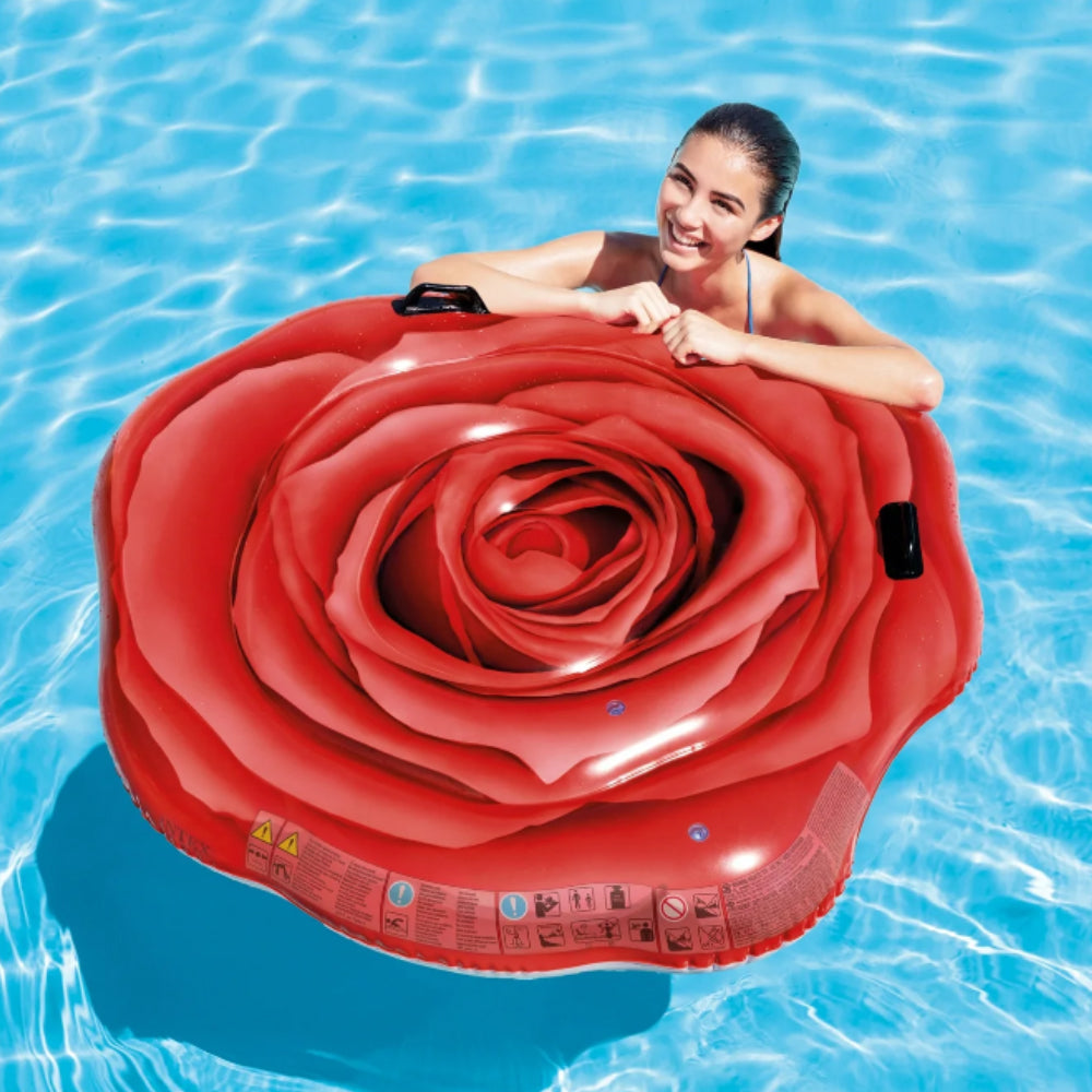 Inflatable: Red Rose Mat