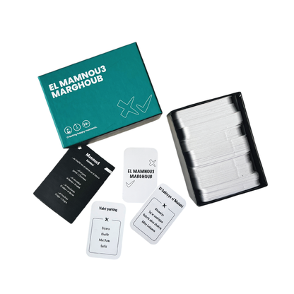 Card Game: El Mamnou3 Marghoub
