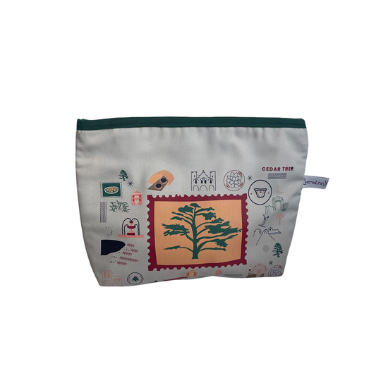 Pouch Big: Lebanese Cedar Tree